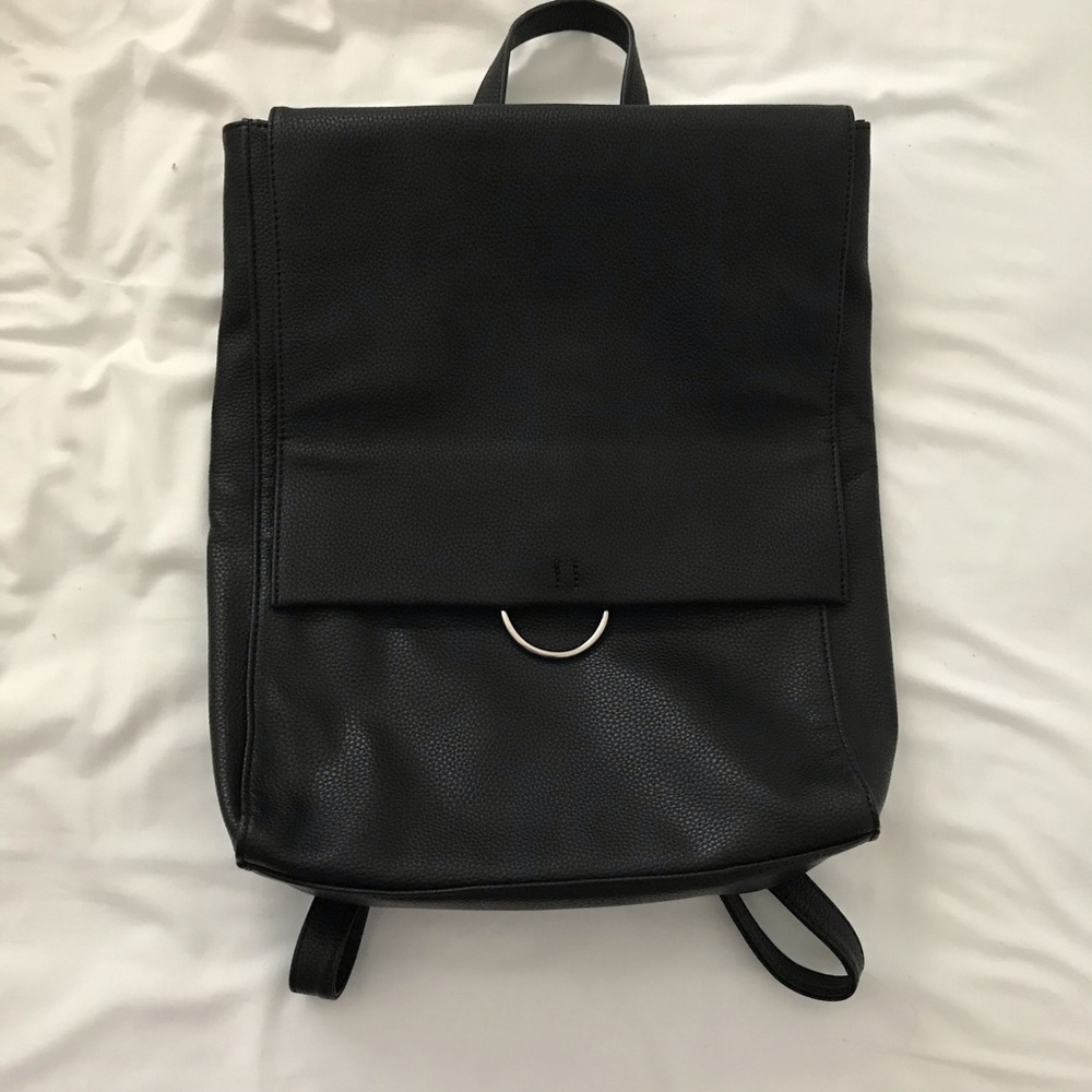 ASOS Faux Leather Backpack